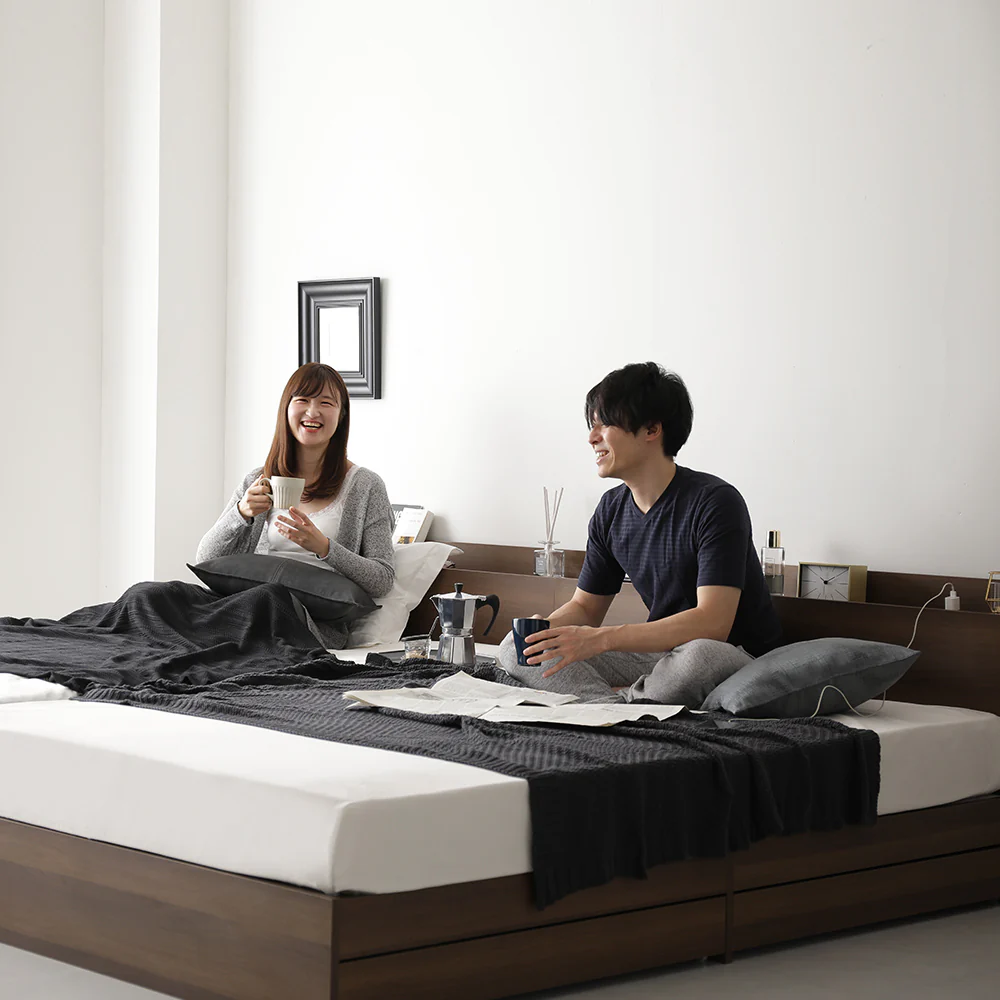 引き出し収納付きベッド 『Serest セレスト』 ホワイト - Image 35