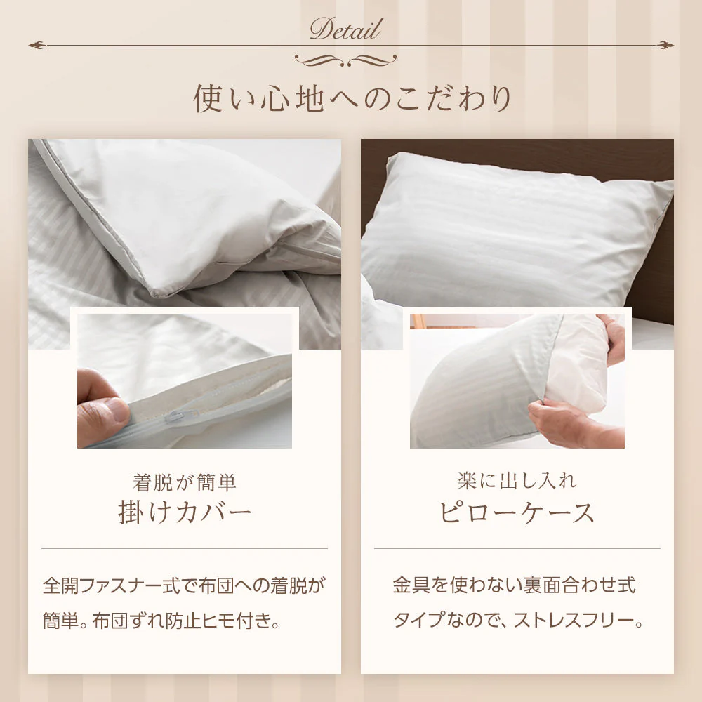 ホテルタイプ シーツセット マットレス用 ワインレッド - Image 6