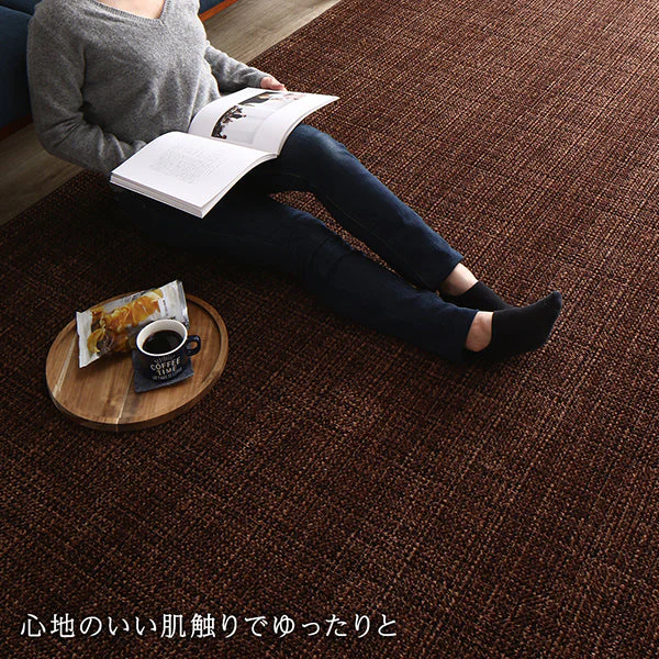 サンゴマイヤー素材 こたつ敷き布団 200×300cm グリーン - Image 22