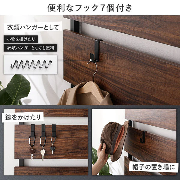 ウォールラック 突っ張り棚用 追加棚[幅60] ホワイト - Image 12