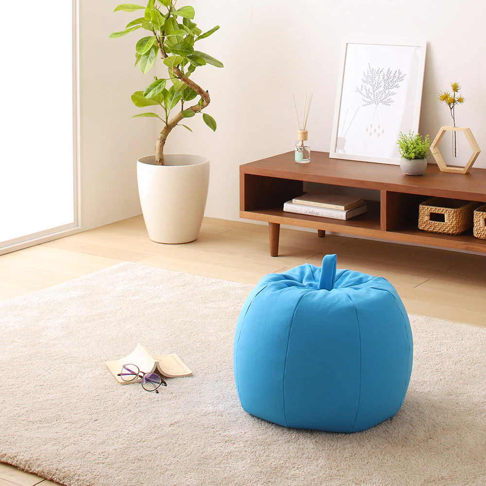 リンゴ型 ビーズクッション 単品（スモール） レッド - Image 33