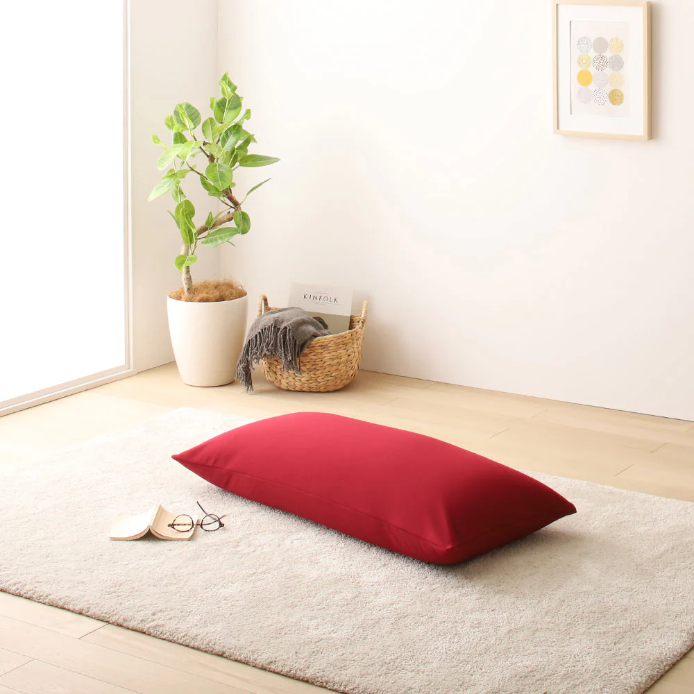からだを包み込む なめらかビーズクッション スモール 単品 ベージュ - Image 10