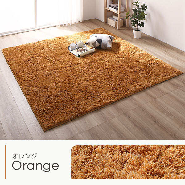 洗えるシャギーラグ 制菌加工 【3畳(約200×250cm)】 ベージュ - Image 6