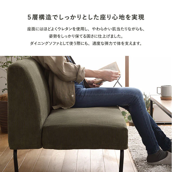 古材風ヴィンテージ ソファダイニング ベンチ ネイビー - Image 6