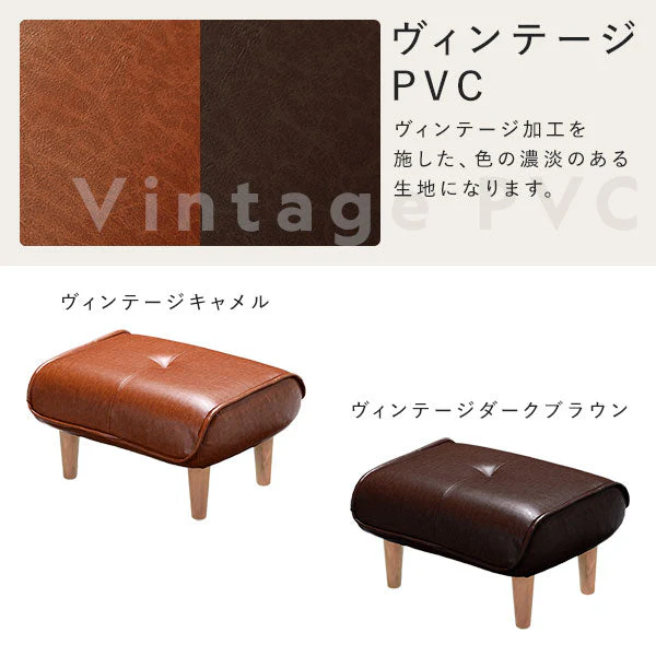 日本製 ポケットコイル オットマン単品 コーデュロイ生地 モスグリーン - Image 4