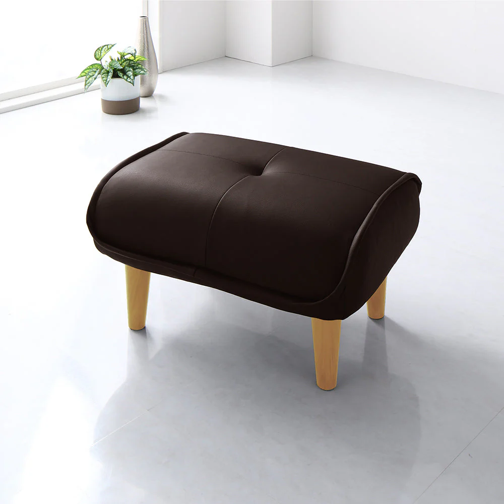 日本製 ポケットコイル オットマン単品 ファブリック生地 グリーン - Image 32