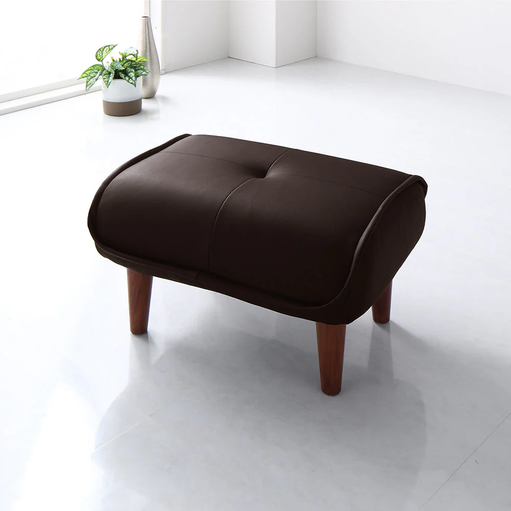 日本製 ポケットコイル オットマン単品 ファブリック生地 レッド - Image 33