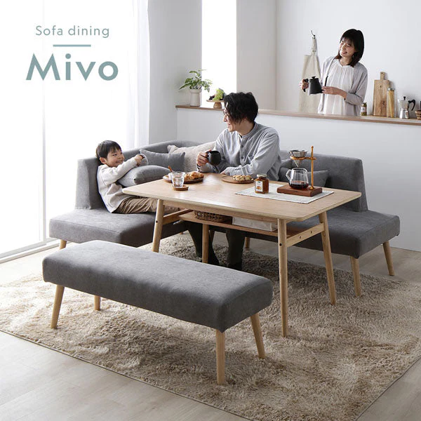 ソファダイニング 専用カバー単品 『Mivo ミヴォ』 ライトブルー - Image 6