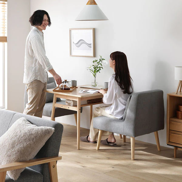 ソファダイニング ベンチ単品 『Mivo ミヴォ』 シーグリーン - Image 48